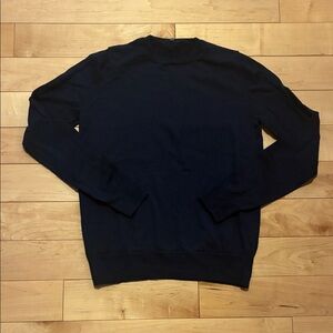 Women’s Navy wool and silk sweater